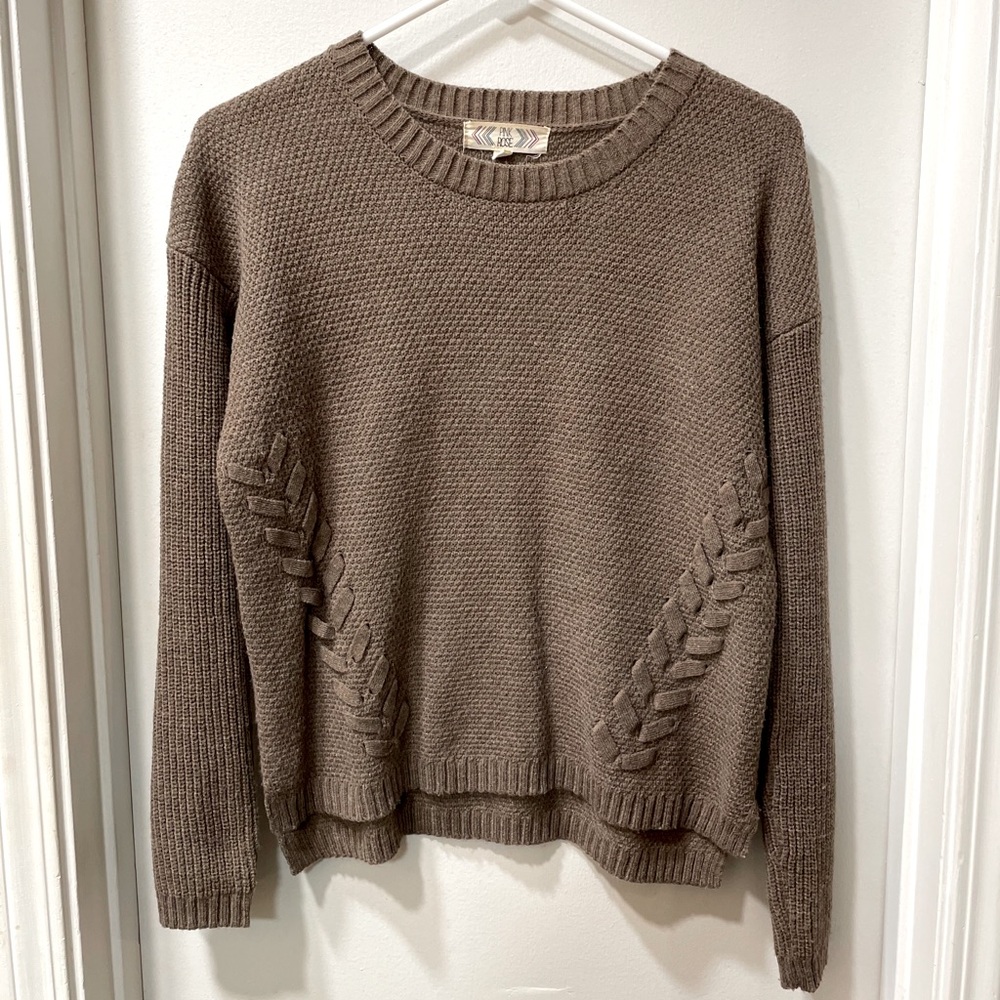 Pink Rose Sweater